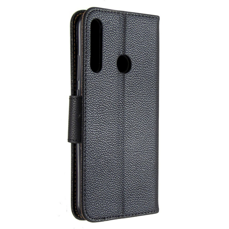 Housse Huawei P40 Lite E Litchi Rabat Oblique Housse Huawei P40 Lite E Litchi Rabat Oblique