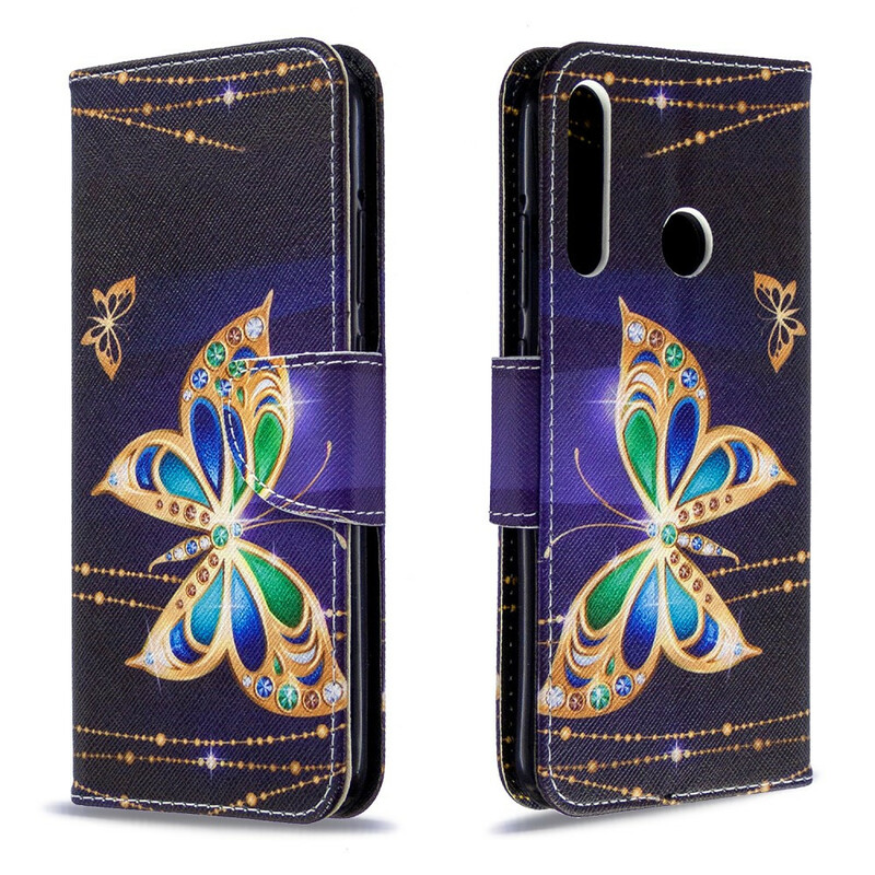 Housse Huawei P40 Lite E Papillons Rois