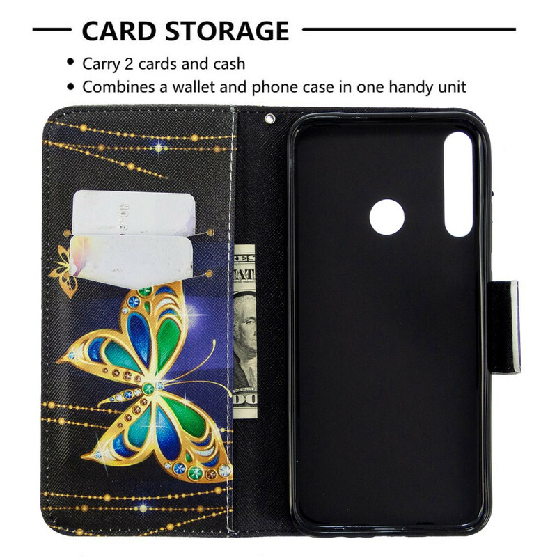 Housse Huawei P40 Lite E Papillons Rois Housse Huawei P40 Lite E Papillons Rois