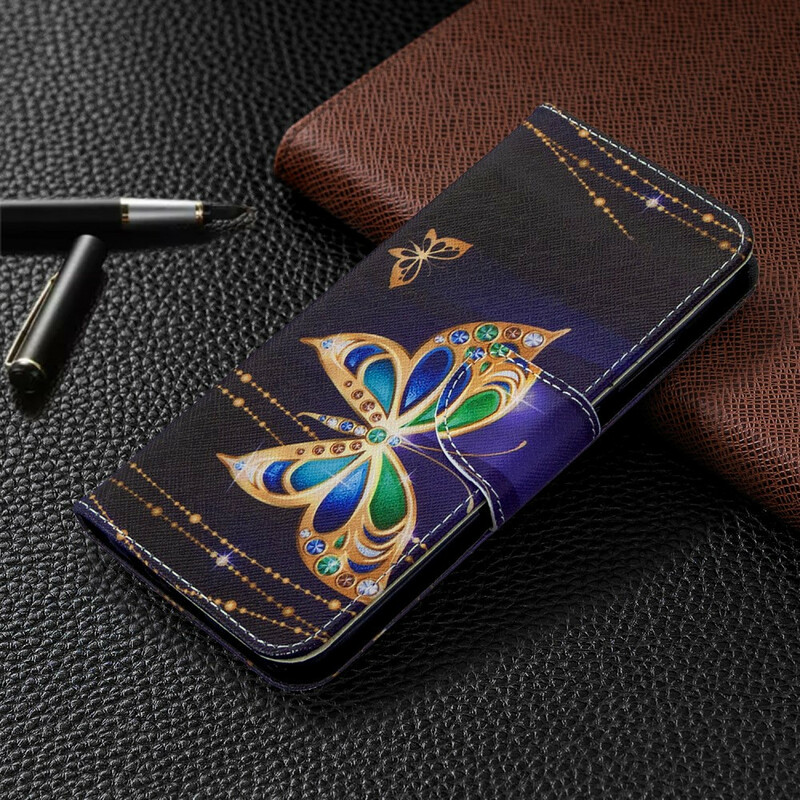 Housse Huawei P40 Lite E Papillons Rois Housse Huawei P40 Lite E Papillons Rois