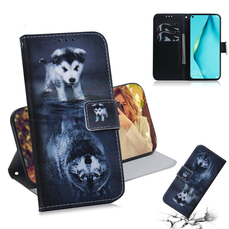 Housse Huawei P40 Lite Ernesto Le Loup Housse Huawei P40 Lite Ernesto Le Loup