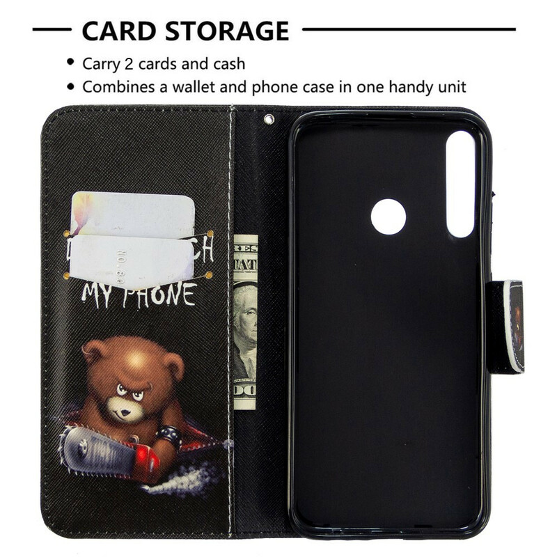Housse Huawei P40 Lite E Ours Dangereux Housse Huawei P40 Lite E Ours Dangereux