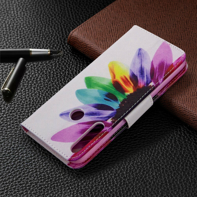 Housse Huawei P40 Lite E Fleur Aquarelle Housse Huawei P40 Lite E Fleur Aquarelle