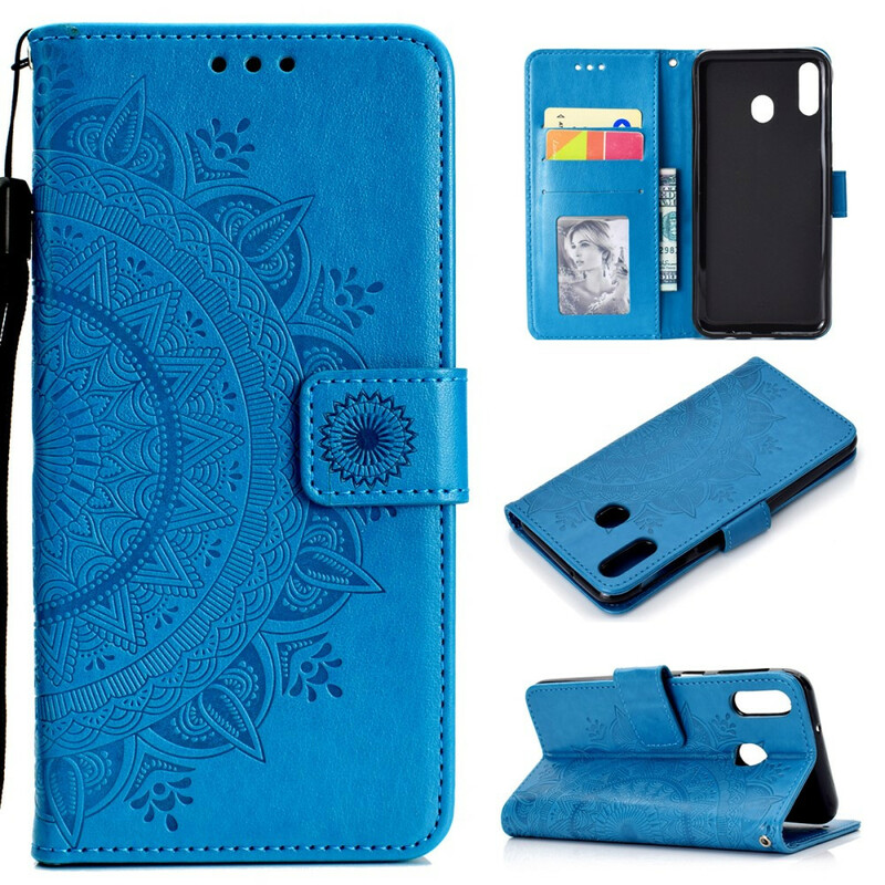 Housse Huawei P40 Lite E Mandala Soleil Housse Huawei P40 Lite E Mandala Soleil