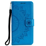 Housse Huawei P40 Lite E Mandala Soleil Housse Huawei P40 Lite E Mandala Soleil