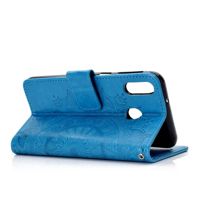 Housse Huawei P40 Lite E Mandala Soleil Housse Huawei P40 Lite E Mandala Soleil