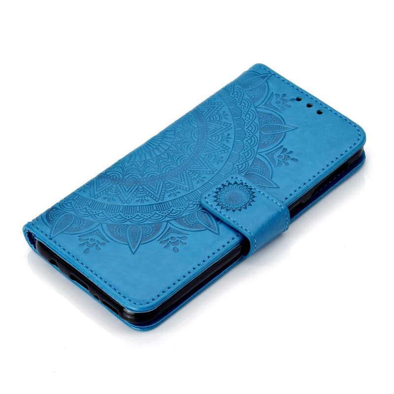 Housse Huawei P40 Lite E Mandala Soleil Housse Huawei P40 Lite E Mandala Soleil