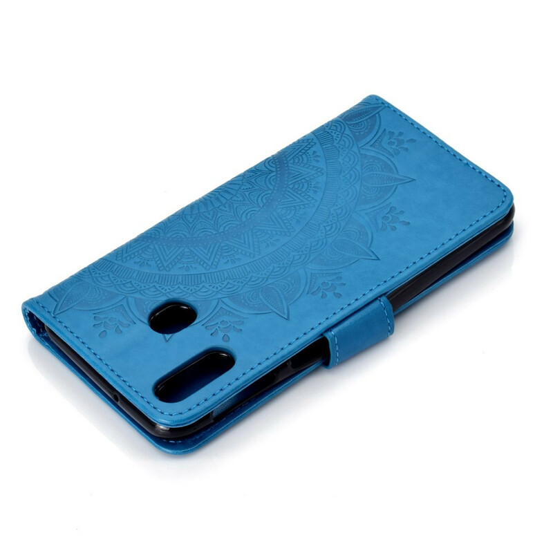 Housse Huawei P40 Lite E Mandala Soleil Housse Huawei P40 Lite E Mandala Soleil