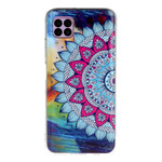 Coque Huawei P40 Lite Hibou Mandala Fluorescente Coque Huawei P40 Lite Hibou Mandala Fluorescente