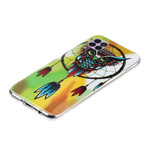 Coque Huawei P40 Lite Attrape Rêves Hibou Fluorescente Coque Huawei P40 Lite Attrape Rêves Hibou Fluorescente