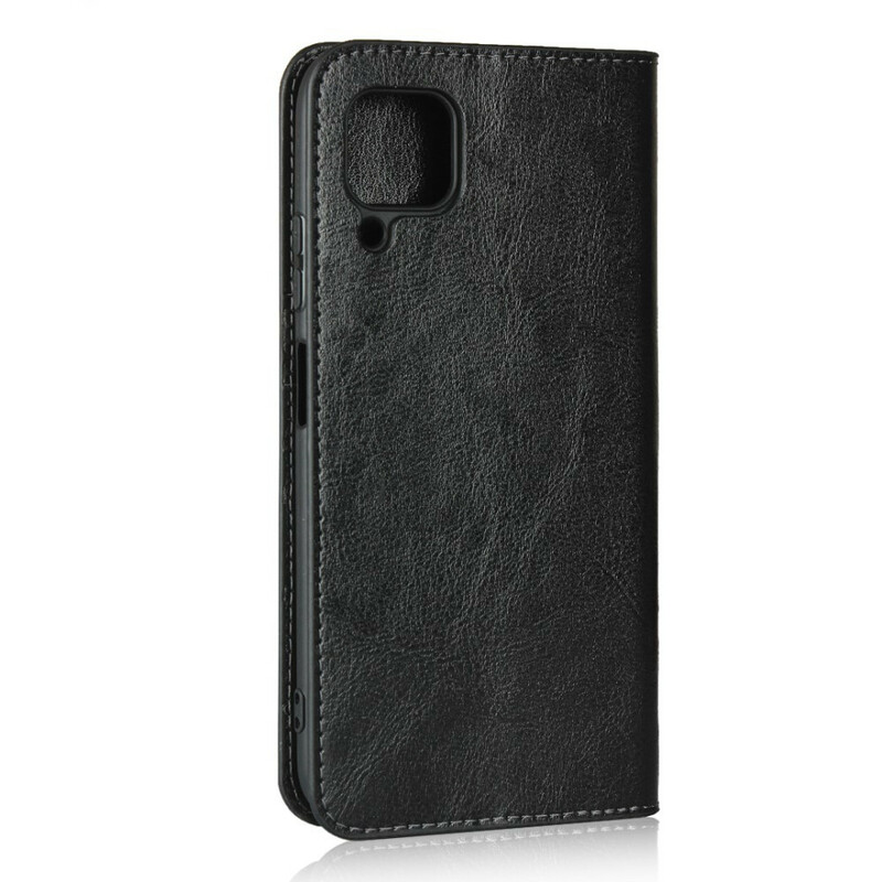 Flip Cover Huawei P40 Lite Cuir Véritable Flip Cover Huawei P40 Lite Cuir Véritable