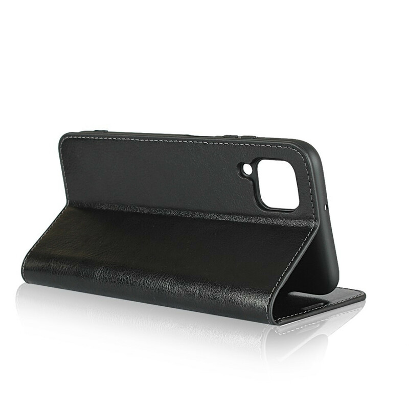 Flip Cover Huawei P40 Lite Cuir Véritable Flip Cover Huawei P40 Lite Cuir Véritable