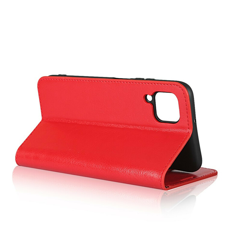 Flip Cover Huawei P40 Lite Cuir Véritable Flip Cover Huawei P40 Lite Cuir Véritable