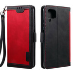 Housse Huawei P40 Lite Simili Cuir Bicolore Contours Renforcés Housse Huawei P40 Lite Simili Cuir Bicolore Contours Renforcés