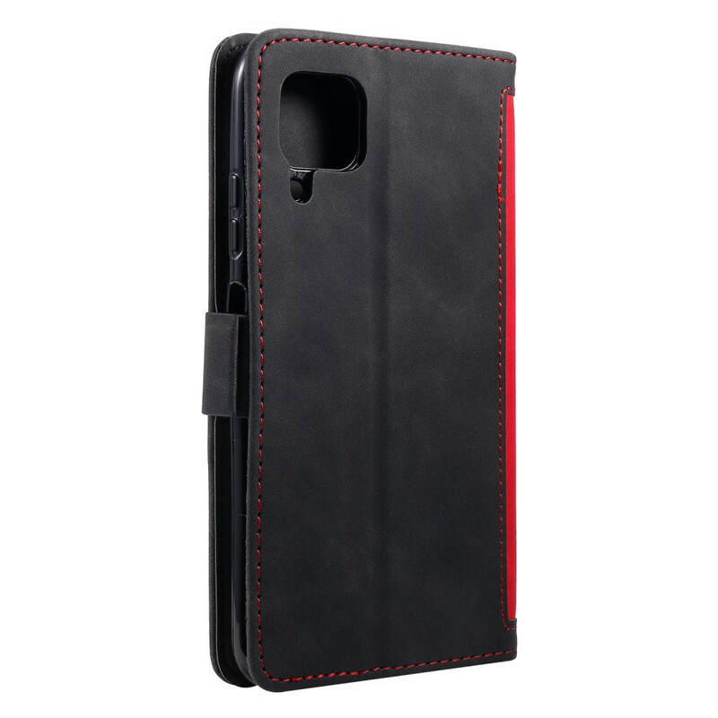 Housse Huawei P40 Lite Simili Cuir Bicolore Contours Renforcés Housse Huawei P40 Lite Simili Cuir Bicolore Contours Renforcés