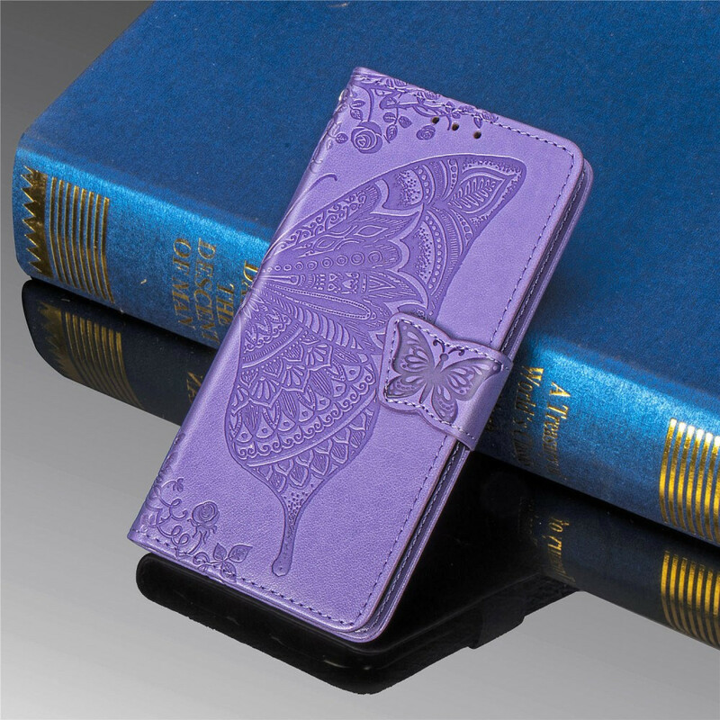 Housse Huawei P40 Lite Demi Papillons Housse Huawei P40 Lite Demi Papillons