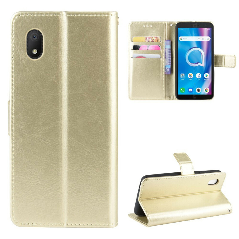 Housse Alcatel 1B Simili Cuir Flashy