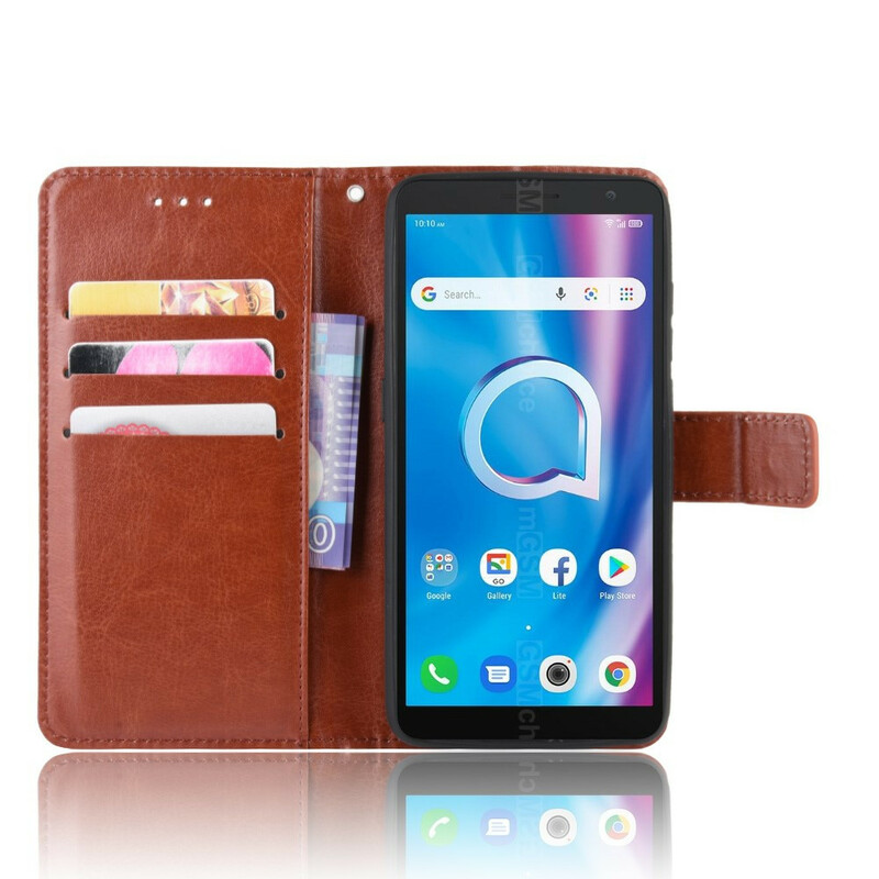 Housse Alcatel 1B Simili Cuir Flashy Housse Alcatel 1B Simili Cuir Flashy