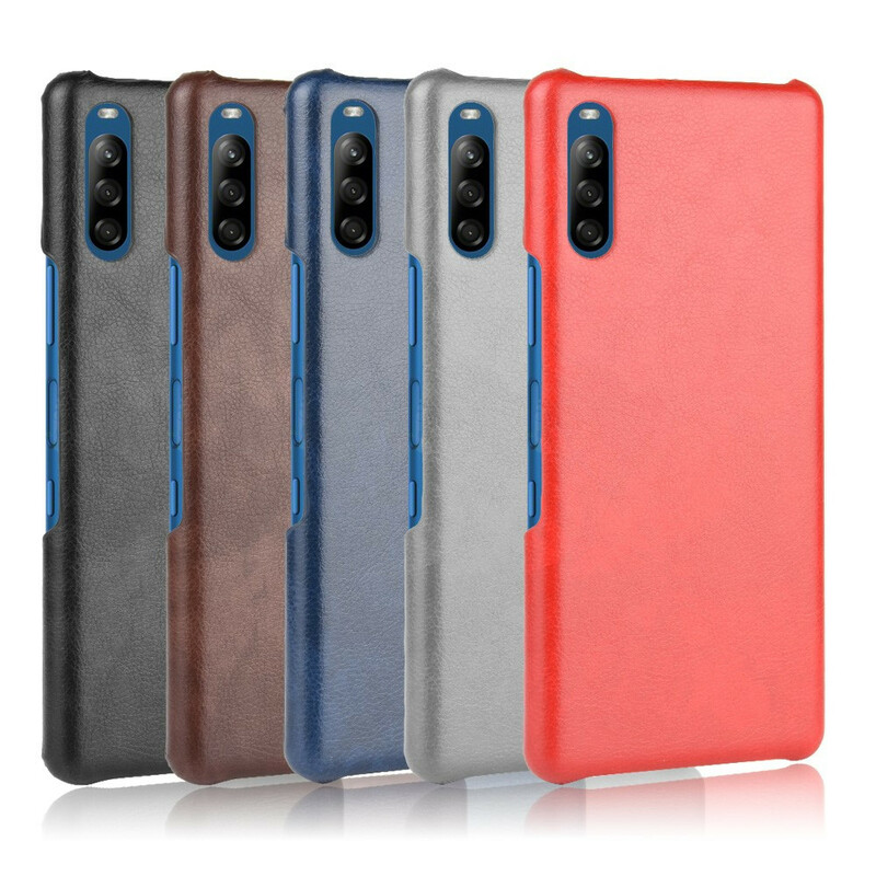 Coque Sony Xperia L4 Effet Cuir Litchi Coque Sony Xperia L4 Effet Cuir Litchi