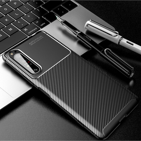 Coque Sony Xperia 1 II Flexible Fibre Carbone