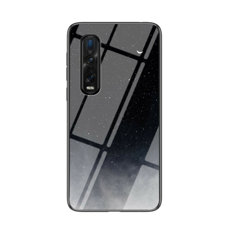 Coque Oppo Find X2 Pro Verre Trempé Starry Sky