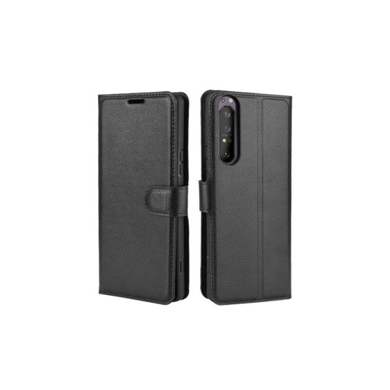 Housse Sony Xperia 1 II Simil Cuir Litchi Housse Sony Xperia 1 II Simil Cuir Litchi