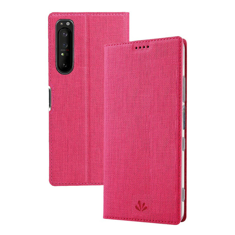 Flip Cover Sony Xperia 1 II Texturée VILI DMX Flip Cover Sony Xperia 1 II Texturée VILI DMX