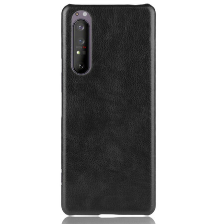 Coque Sony Xperia 1 II Effet Cuir Litchi