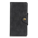 Housse Sony Xperia 10 II Simili Cuir Vintage Bouton Housse Sony Xperia 10 II Simili Cuir Vintage Bouton