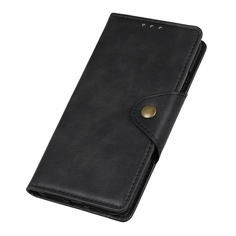 Housse Sony Xperia 10 II Simili Cuir Vintage Bouton Housse Sony Xperia 10 II Simili Cuir Vintage Bouton