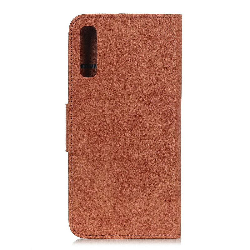 Housse Sony Xperia 10 II Simili Cuir Litchi Business Housse Sony Xperia 10 II Simili Cuir Litchi Business