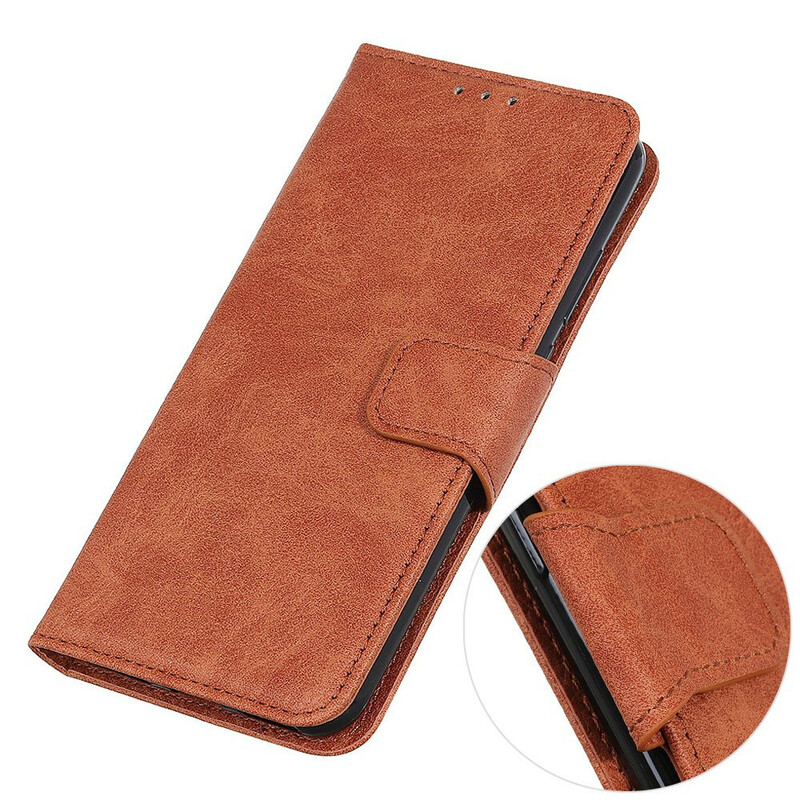 Housse Sony Xperia 10 II Simili Cuir Litchi Business Housse Sony Xperia 10 II Simili Cuir Litchi Business