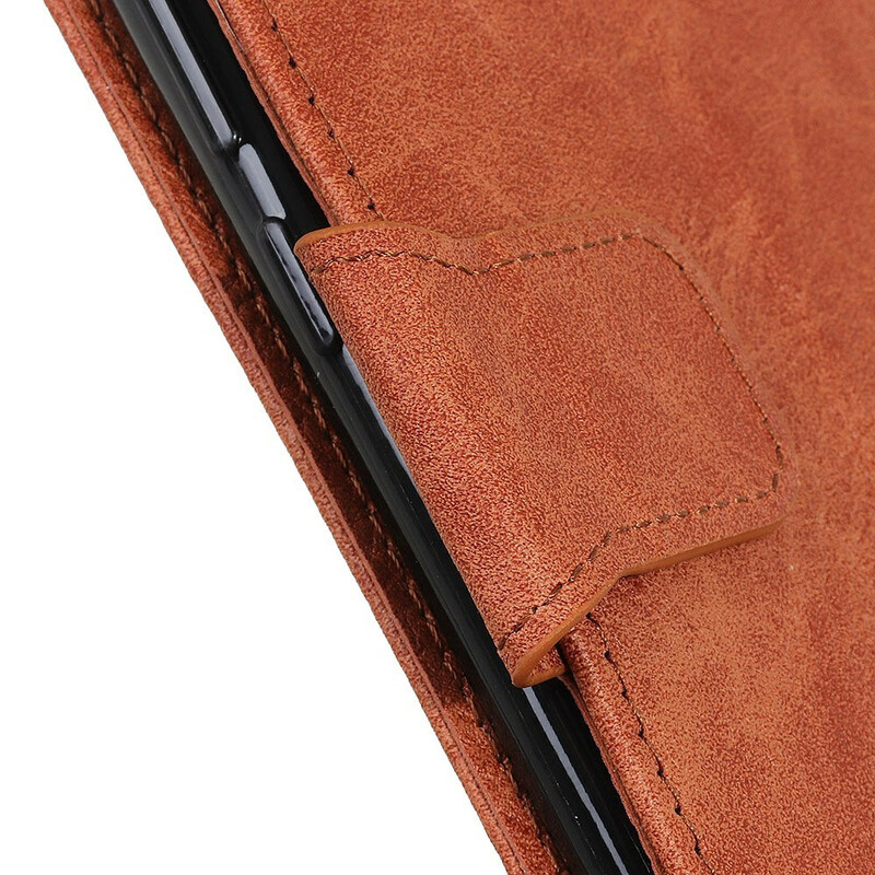 Housse Sony Xperia 10 II Simili Cuir Litchi Business Housse Sony Xperia 10 II Simili Cuir Litchi Business