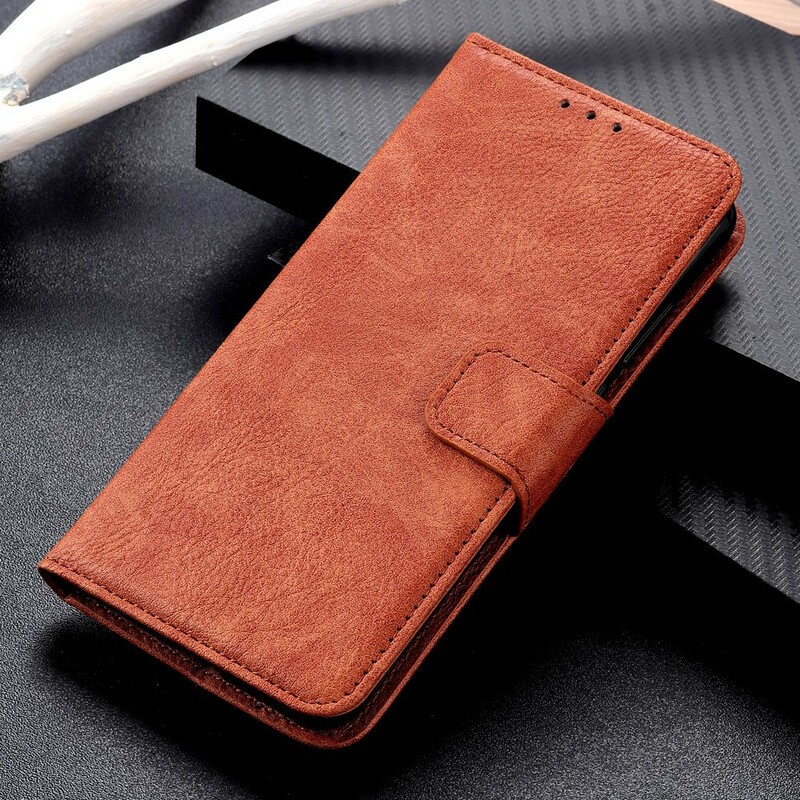 Housse Sony Xperia 10 II Simili Cuir Litchi Business Housse Sony Xperia 10 II Simili Cuir Litchi Business