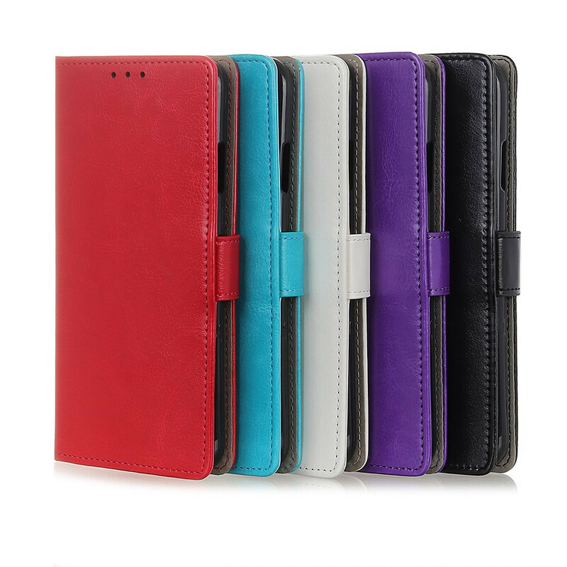 Housse Sony Xperia 10 II Effet Cuir Classique Housse Sony Xperia 10 II Effet Cuir Classique