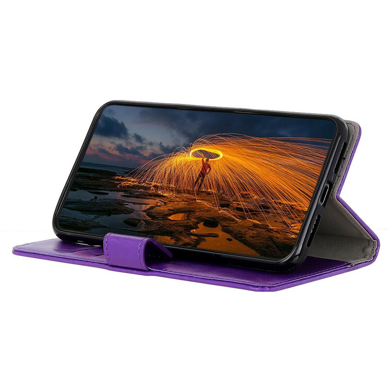 Housse Sony Xperia 10 II Effet Cuir Classique Housse Sony Xperia 10 II Effet Cuir Classique