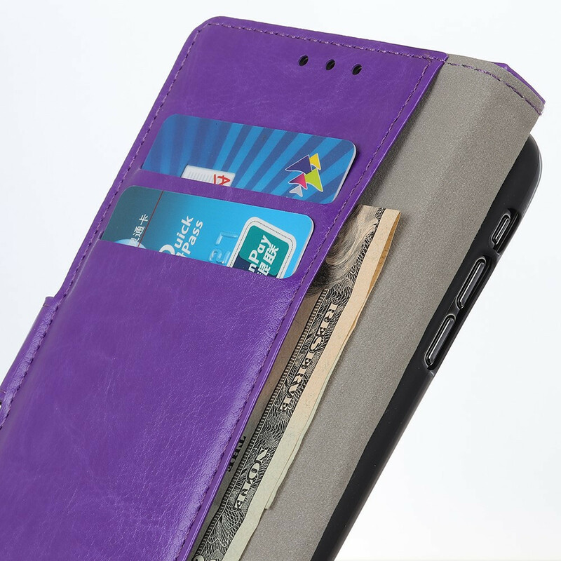 Housse Sony Xperia 10 II Effet Cuir Classique Housse Sony Xperia 10 II Effet Cuir Classique