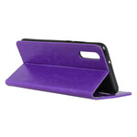 Housse Sony Xperia 10 II Effet Cuir Classique Housse Sony Xperia 10 II Effet Cuir Classique