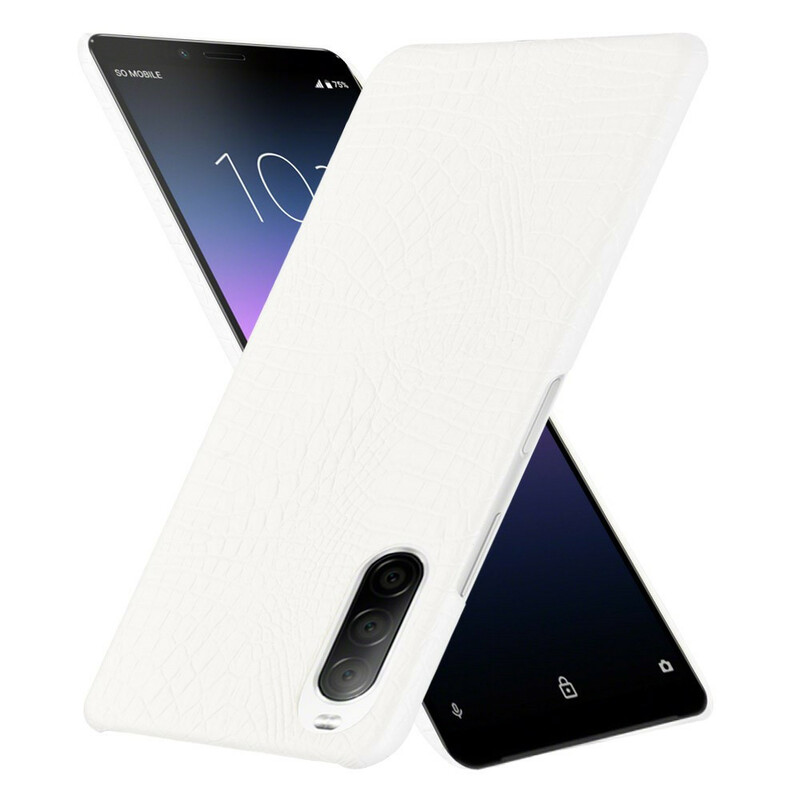 Coque Sony Xperia 10 II Effet Peau de Crocodile Coque Sony Xperia 10 II Effet Peau de Crocodile