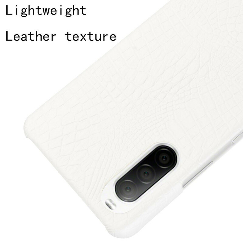 Coque Sony Xperia 10 II Effet Peau de Crocodile Coque Sony Xperia 10 II Effet Peau de Crocodile
