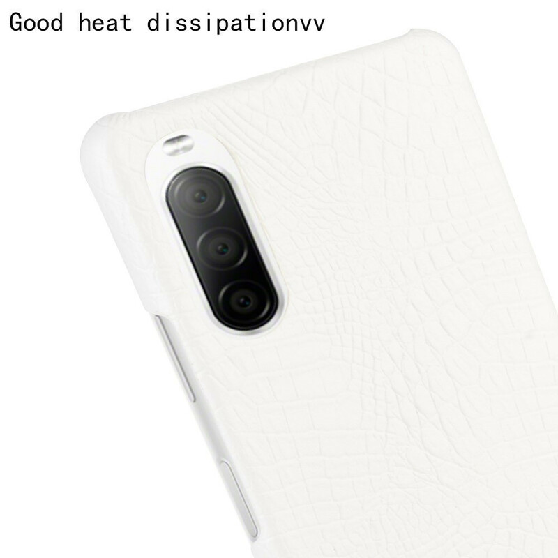Coque Sony Xperia 10 II Effet Peau de Crocodile Coque Sony Xperia 10 II Effet Peau de Crocodile