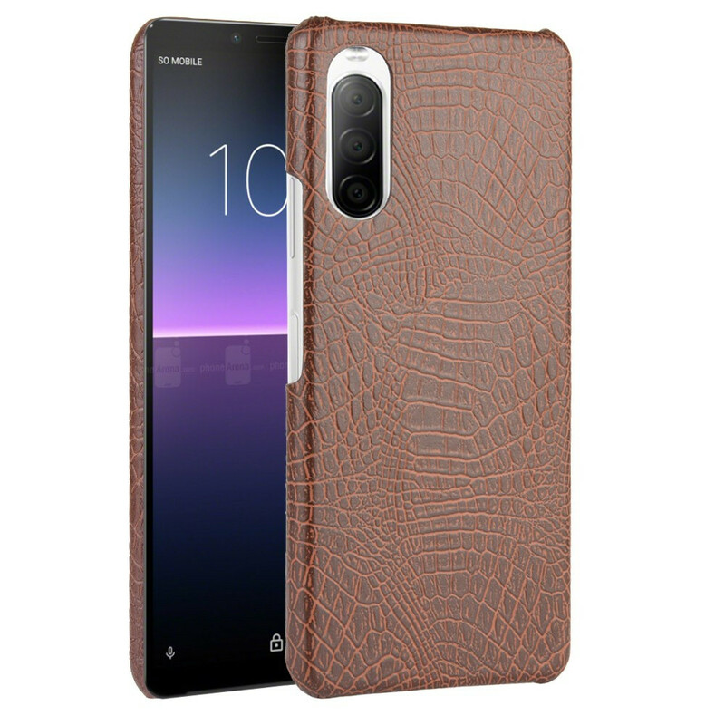 Coque Sony Xperia 10 II Effet Peau de Crocodile Coque Sony Xperia 10 II Effet Peau de Crocodile