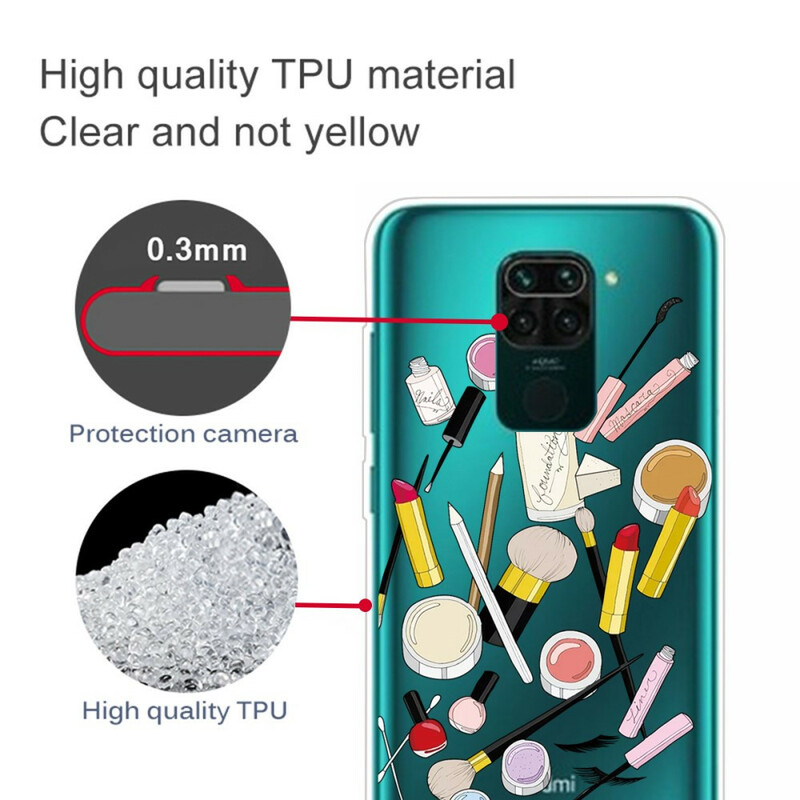 Coque Xiaomi Redmi Note 9 Maquillage Top