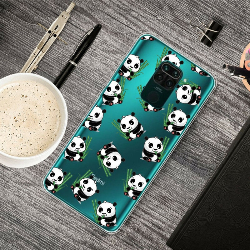 Coque Xiaomi Redmi Note 9 Petits Pandas