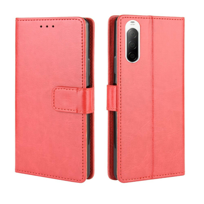 Housse Sony Xperia 10 II Simili Cuir Flashy Housse Sony Xperia 10 II Simili Cuir Flashy