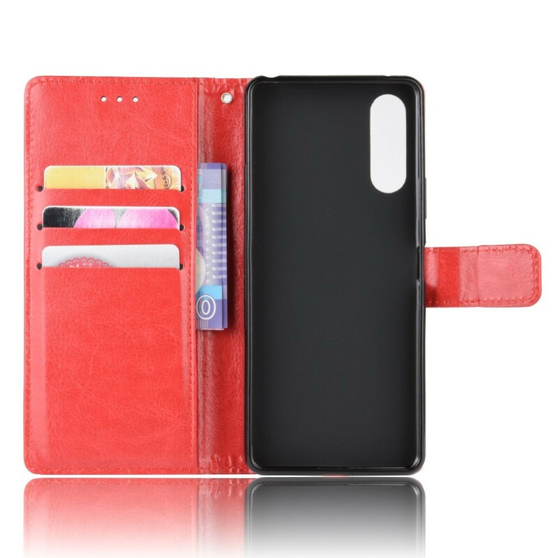 Housse Sony Xperia 10 II Simili Cuir Flashy Housse Sony Xperia 10 II Simili Cuir Flashy