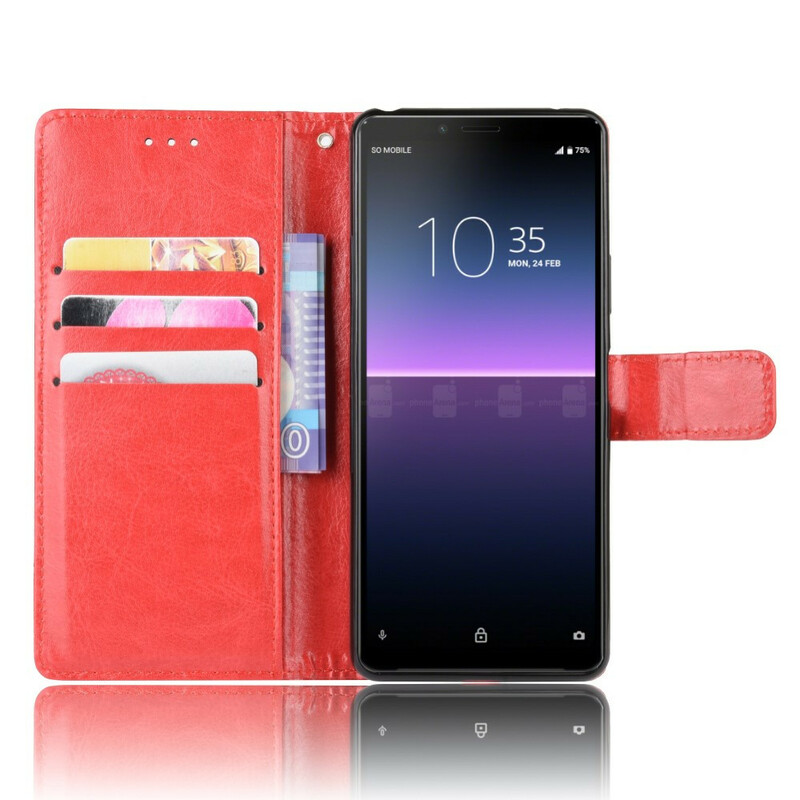 Housse Sony Xperia 10 II Simili Cuir Flashy Housse Sony Xperia 10 II Simili Cuir Flashy