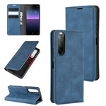 Flip Cover Sony Xperia 10 II Effet Cuir Douceur Flip Cover Sony Xperia 10 II Effet Cuir Douceur