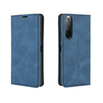 Flip Cover Sony Xperia 10 II Effet Cuir Douceur Flip Cover Sony Xperia 10 II Effet Cuir Douceur