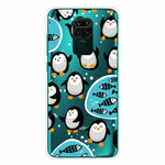 Coque Xiaomi Redmi Note 9 Pingouins et Poissons